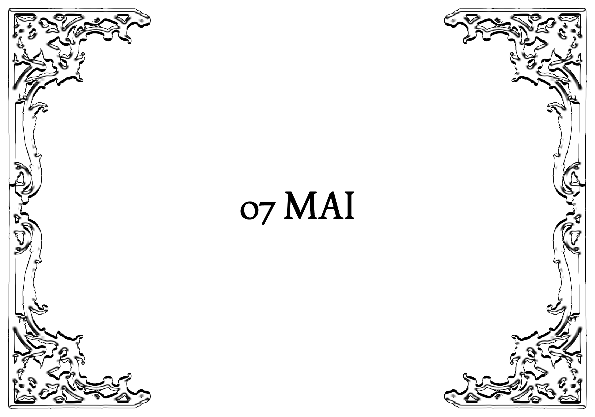 Carte mai 7