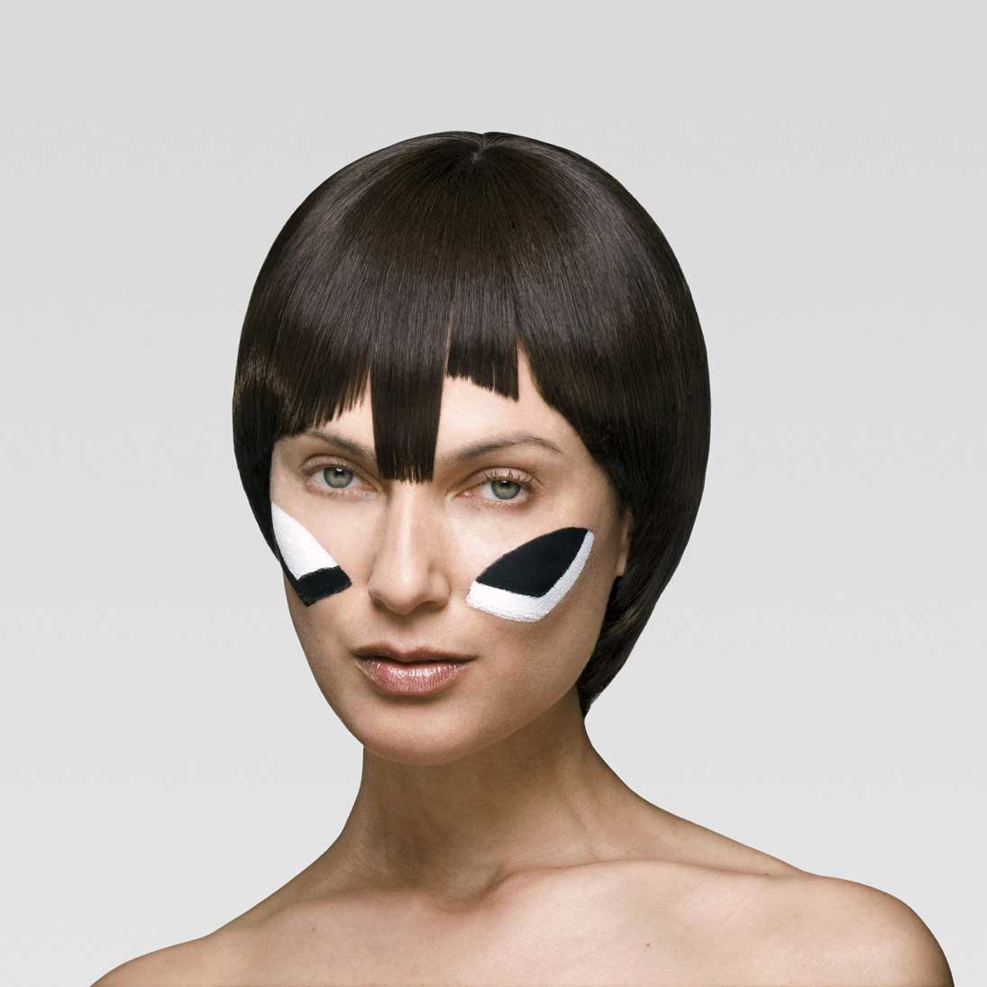 Woman with hair