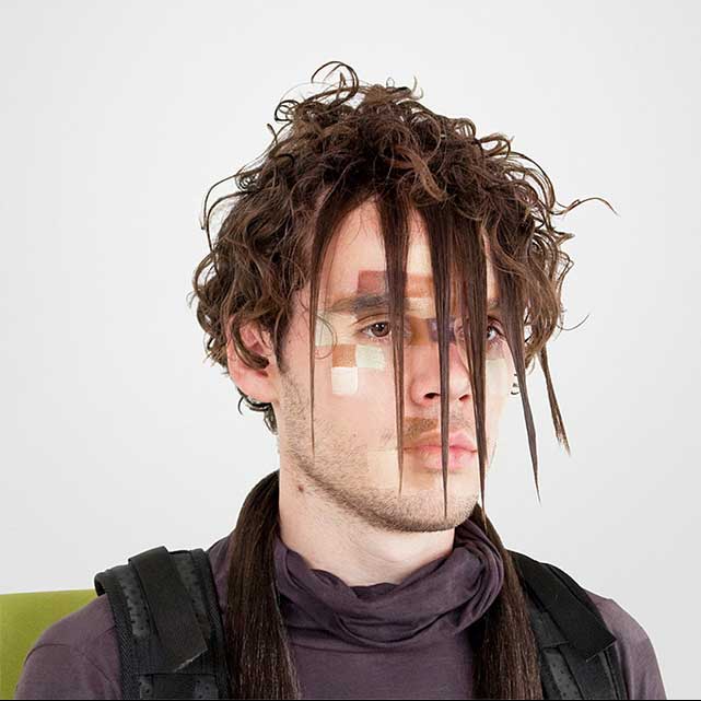 Man with hair