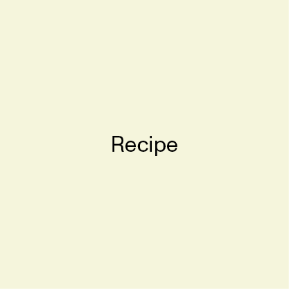 Recette Texte